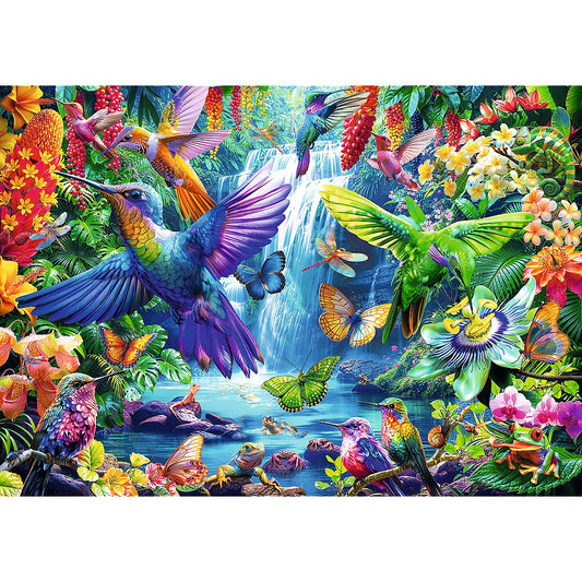 PUZZLE TREFL 1000 COLIBRI TROPICALI - Colibri Tropicali (1) [ps:42daf4fa-2f27-461a-98dc-602ae9b6535f]