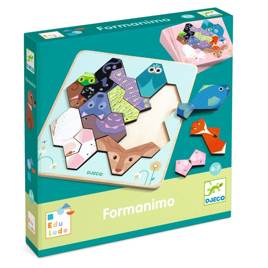 Joc Educativ Geometrie și Animale, Djeco - Imagine 1 [ps:cd7e61b2-a7c9-4cc5-a5f8-105ebc116946]