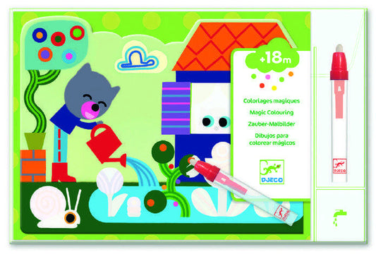 Set pictura cu apa In gradina, Djeco - Imagine 1 [ps:23419ceb-08d1-4629-8e1f-5eb344091f84]