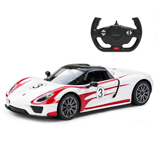 MASINA CU TELECOMANDA PORSCHE 918 SPYDER WEISSACH ALB - Alb (1) [ps:26f79ed1-b343-4502-a59d-cd00392ceaac]