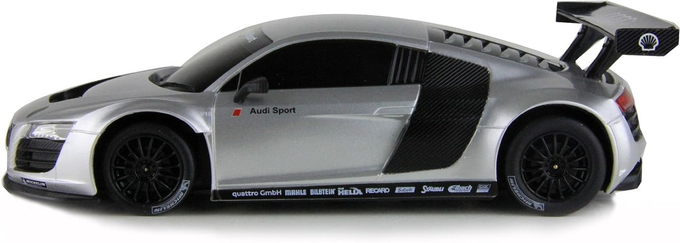 MASINA CU TELECOMANDA AUDI R8 ALB CU SCARA 1 LA 24 Rastar - Argintiu [ps:c87dc32f-2308-4fb8-b605-c0de6d11bbf5]