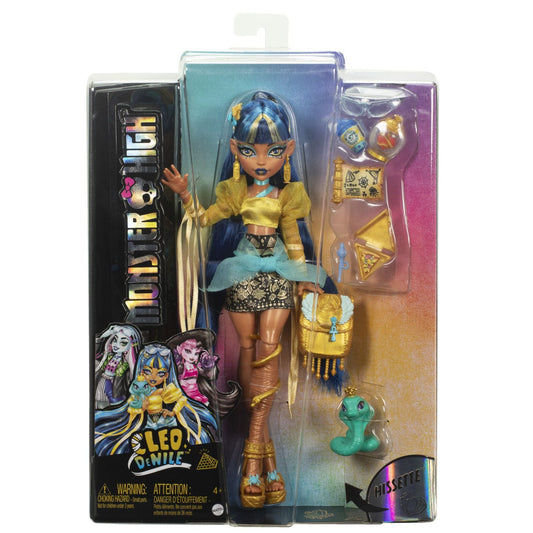 MONSTER HIGH PAPUSA CLEO DENILE SI COBRA HISSETTE Mattel - Imagine 1 [ps:224ec32e-8cc8-44f0-8e00-52357d4bbf8d]