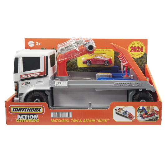 MATCHBOX ACTION DRIVERS CAMION DE REPARATII SI REMORCARE - Imagine 1 [ps:60d772ed-3040-4b37-b7e6-8a990b898c55]