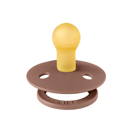 Suzeță BIBS Colour Latex, Tetină Rotundă, 0 luni - Woodchuck - Default Title (1) [ps:7a14d31a-39c3-4414-a0cc-577a20673378]
