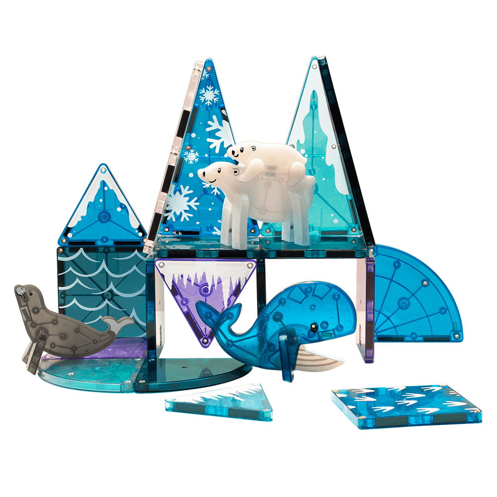 MAGNA-TILES Arctic Animals - Set Magnetic de Construcții - Default Title (1) [ps:bd470a7d-b299-4594-8c81-d8258a23af56]