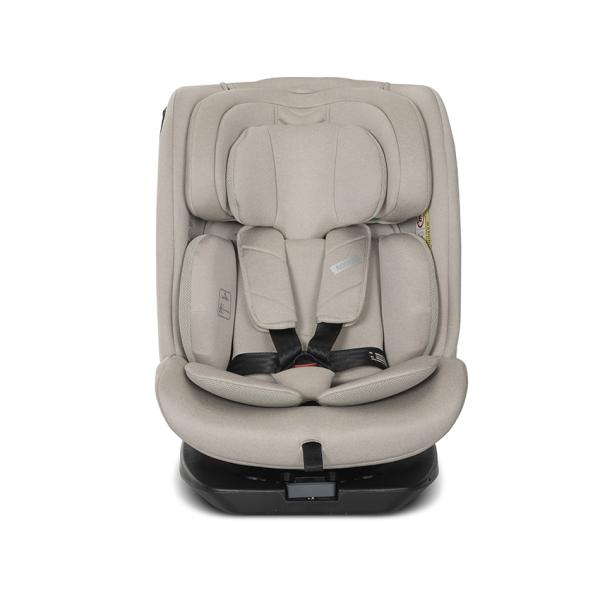 Scaun Auto Lorelli Rodeo i-Size, Rotativ, 0 luni-12 ani - Beige (1) [ps:e569cc08-8e92-45bb-b29b-f4ac6773eca4]
