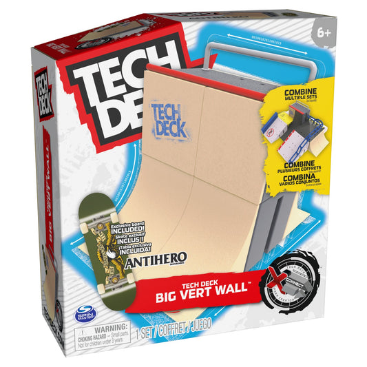 TECH DECK PACHET XCONNECT FINGERBOARD BIG VERT WALL Spin - Imagine 1 [ps:4c517488-5659-4123-9489-163003e8404b]