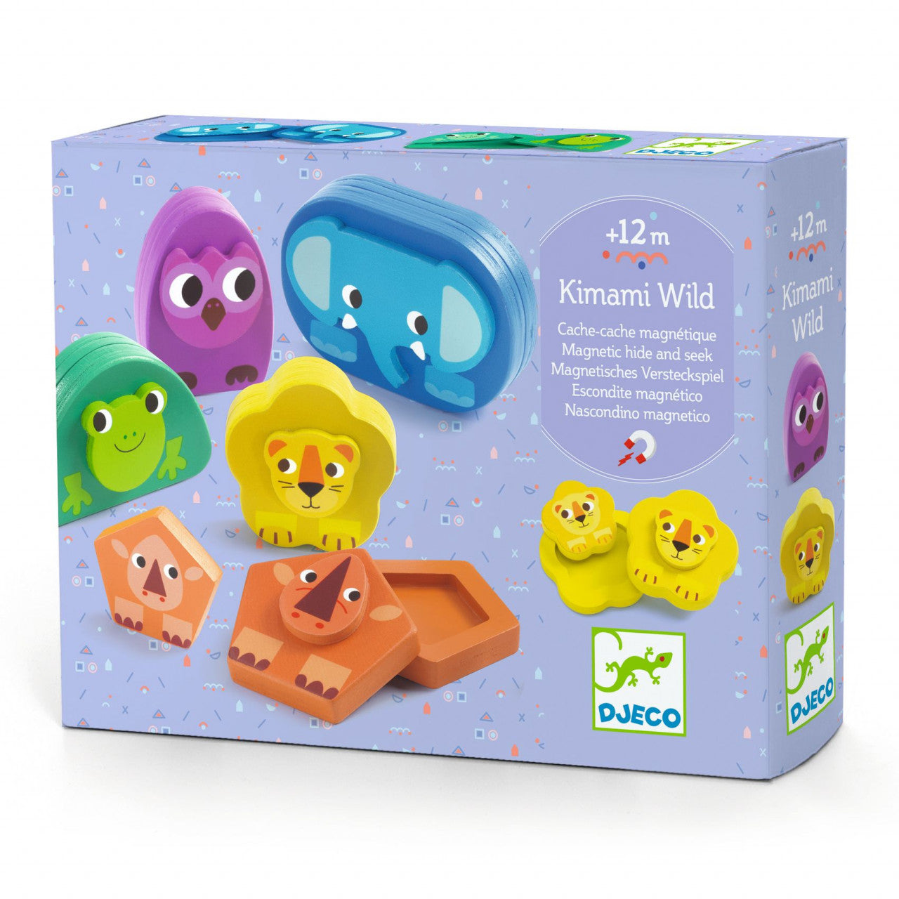 Jucarie educativa bebe Kimami Wild, Djeco - Imagine 1 [ps:b3698530-f309-4096-a21c-79054017e2f8]