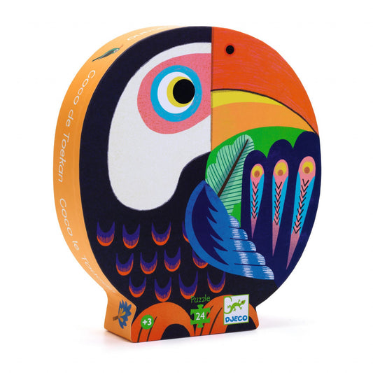 Puzzle Coco Toucan, Djeco - Imagine 1 [ps:e6d31f8a-0c00-41dd-88b0-18529d1f7b48]