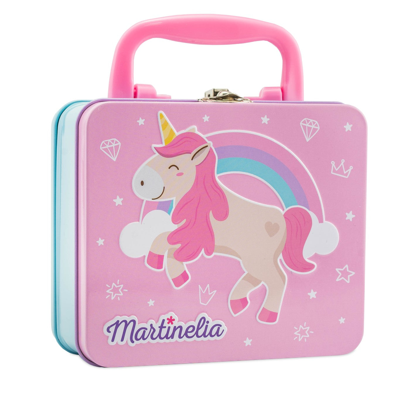 MARTINELIA UNICORN SET BEAUTY IN CASETA METALICA MEDIE - Imagine 1 [ps:64d90a96-b2ed-4d96-9ffb-c2d0a8e02dc8]