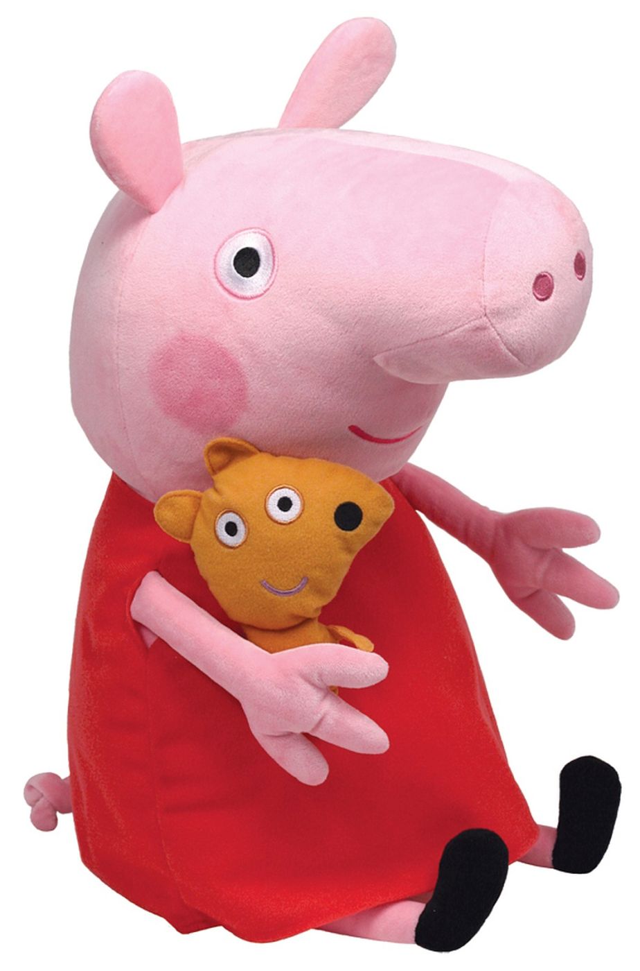 PLUS TY 38CM BEANIE BABIES PEPPA PIG PEPPA - Imagine 1 [ps:3e13c76b-2748-4b4e-a917-2b9103fa0099]