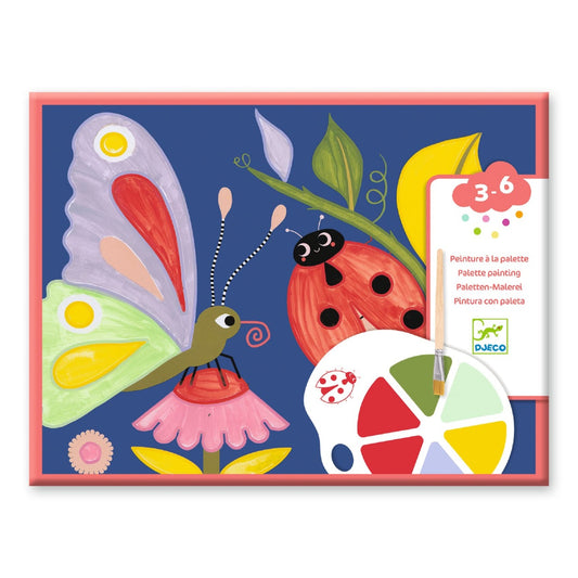 Joc creativ de pictura Fluturi si buburuze, Djeco - Imagine 1 [ps:2fdfae85-d6c7-481d-81c9-7497acdce788]