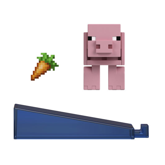 MINECRAFT CRAFT A BLOCK FIGURINA PIG 8CM Mattel - Default Title (1) [ps:e0d99f60-7452-4644-9090-b97d5320f78b]