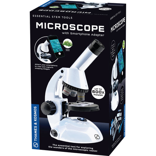 Kit STEM Microscop cu adaptor pentru telefon, Thames & - Imagine 1 [ps:eba0e05b-bf31-42f8-976c-26b3a8e391be]