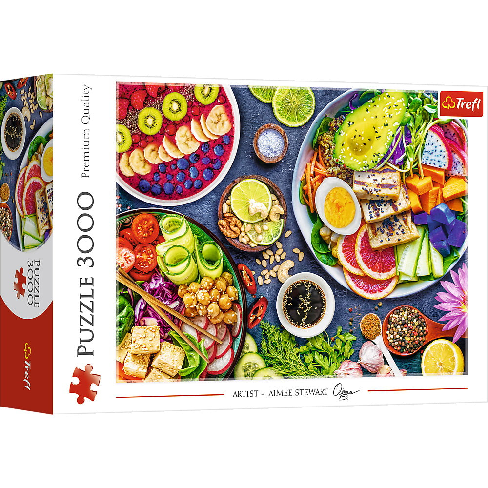 PUZZLE TREFL 3000 BOLUL COLORAT - Imagine 1 [ps:f62d85dc-3524-4d52-ac3c-ba8032571f75]