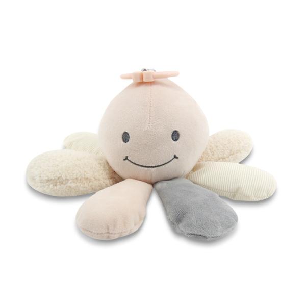 Jucărie Plus Octopus Lorelli, Natural Grey, 0 luni+ - Beige (1) [ps:a4277534-ac51-413a-982c-4f767000c896]
