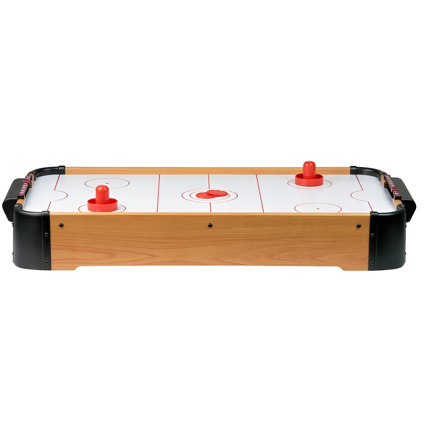 Masa Air Hockey Graffiti Flippy din Lemn, 76x38 cm, Maro - 76x38x9 cm (1) [ps:6603598f-1e24-41dc-a11e-7baa456ac231]