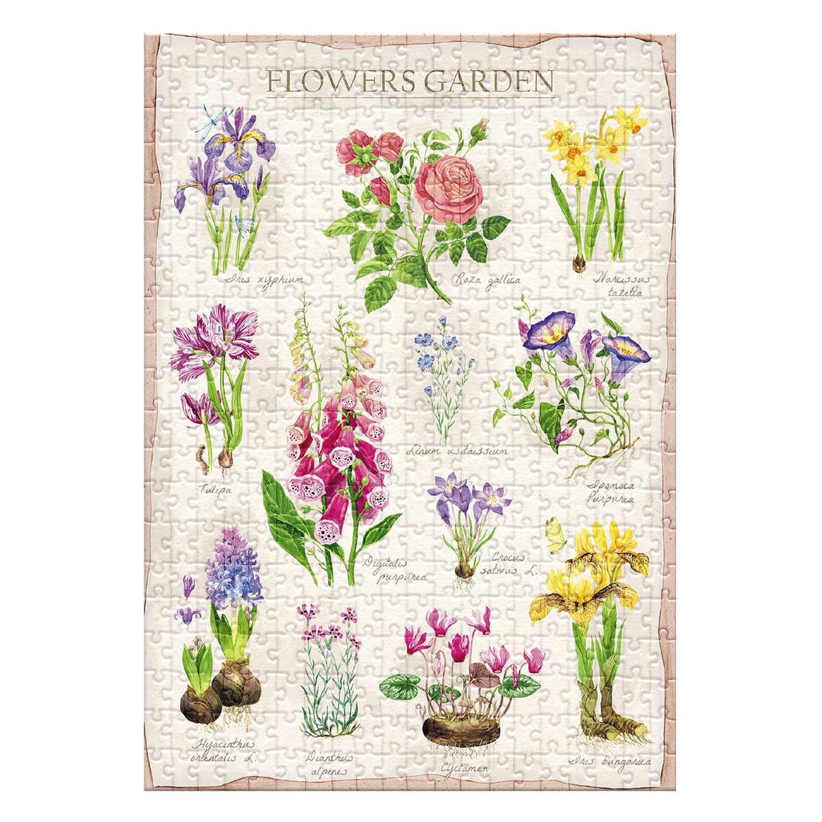 Puzzle Botany Flowers Garden Dodo Toys, 400 piese - Default Title (1) [ps:aa222888-37fe-4202-81c0-7eccae0e1640]