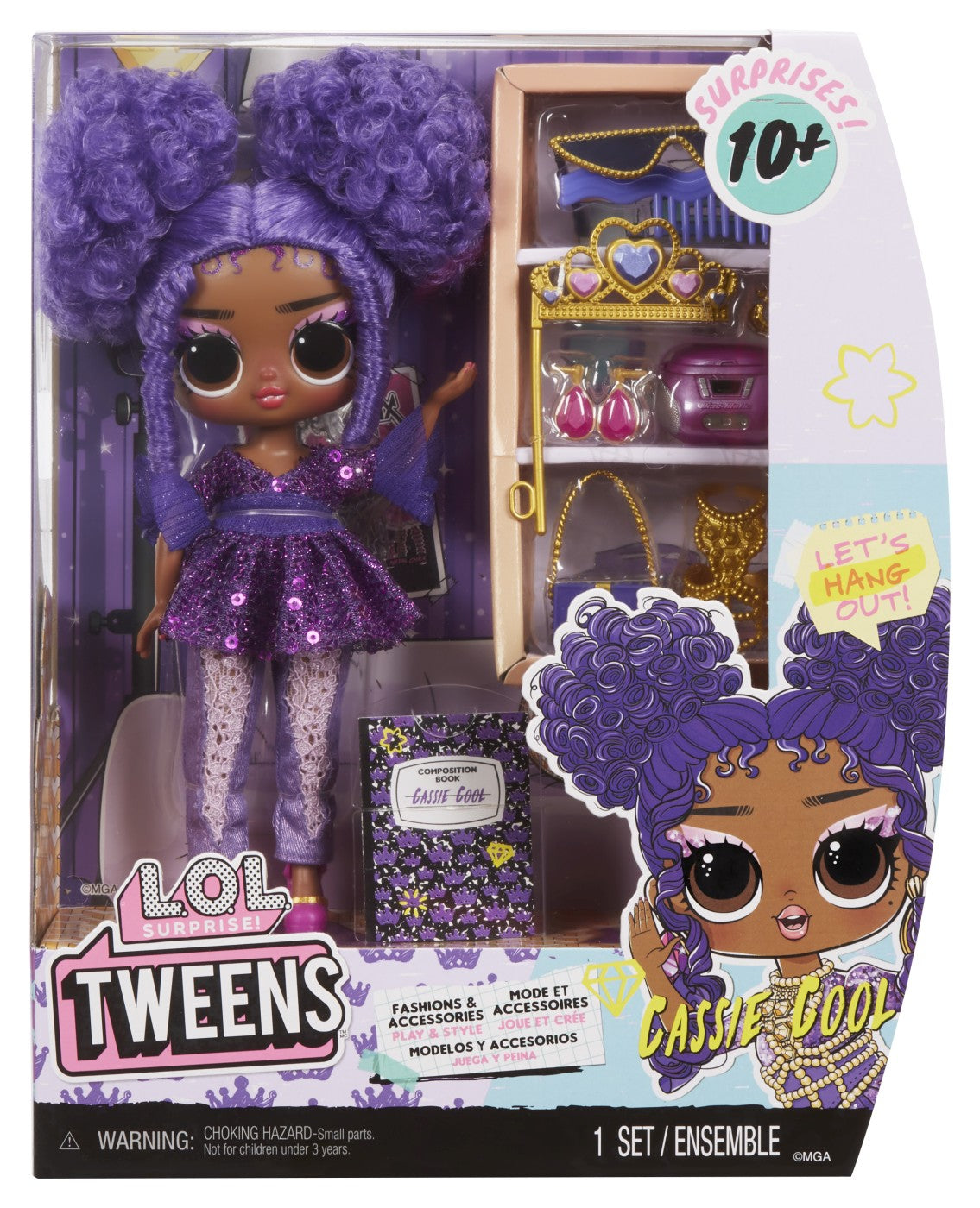 L.O.L. SURPRISE! TWEENS PAPUSA FASHIONISTA CASSIE COOL - Imagine 1 [ps:e9543f75-58a4-4079-91f0-8adf91e8ec16]
