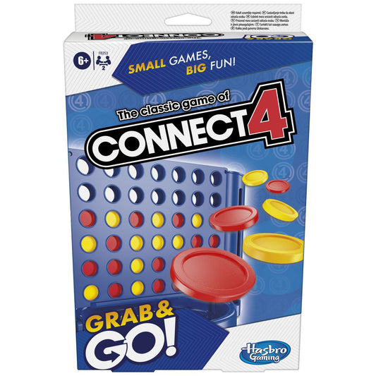 JOC CLASIC CONNECT4 GRAB AND GO IN LIMBA ENGLEZA Hasbro - Imagine 1