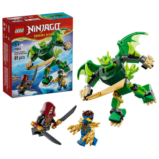 LEGO NINJAGO Robotul Dragon al lui Lloyd 71862 | Infant - Default Title (1) [ps:ee5358f9-d541-4e31-996c-0a7171bc958e]