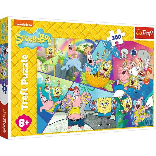 PUZZLE TREFL 300 SPONGEBOB IN BIKINI - Imagine 1 [ps:ddf0ae54-3d3e-4478-af7a-3ecea1903508]