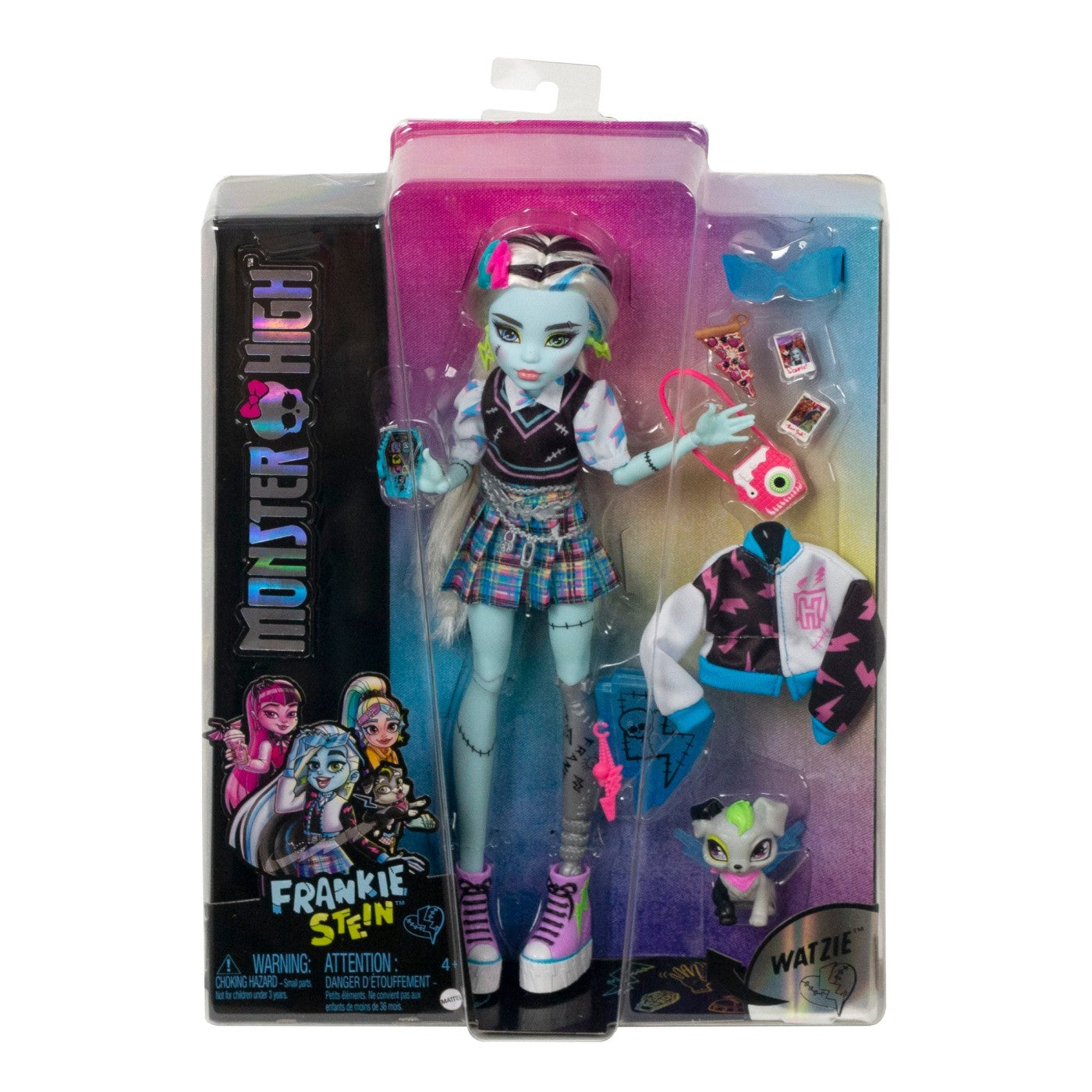 MONSTER HIGH PAPUSA FRANKIE STEIN CU ANIMALUT SI - Imagine 1