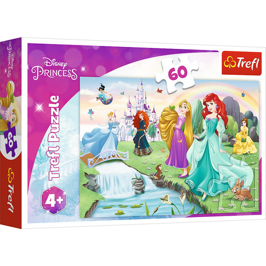 PUZZLE TREFL 60 DISNEY PRINCESS - INTALNESTE PRINTESA - Imagine 1 [ps:4fe7037b-7f51-42cb-85ee-fa16d7b9e664]