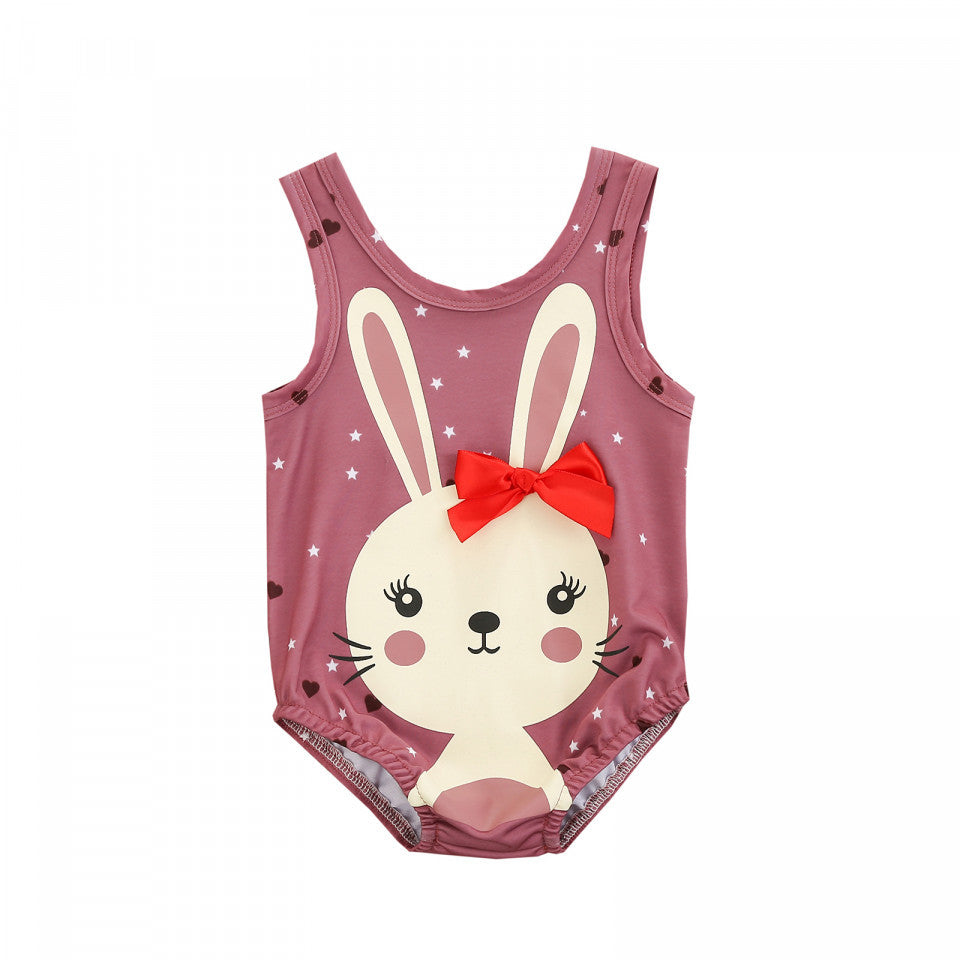Costum de baie Iepuri cu fundita Drool (Culoare: Mov, Marime: 90) [ps:4aece3a4-a162-4ecb-a811-0333019cb021]