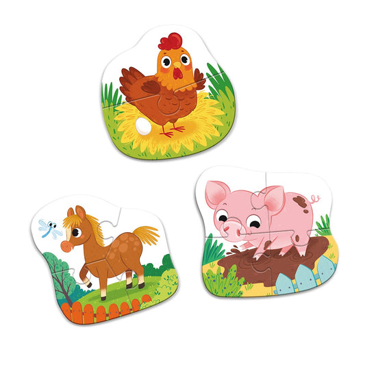 Puzzle Bebeluși O Zi la Fermă - Dodo Toys - Default Title (1) [ps:5c7364b7-bb4d-4f69-a830-01c01a2915dc]