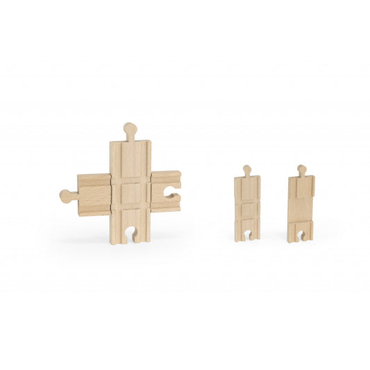 Intersectie pentru sine de trenulete din lemn,Viga - Imagine 1 [ps:d5dcc303-ef72-4366-ac43-f9daedded476]
