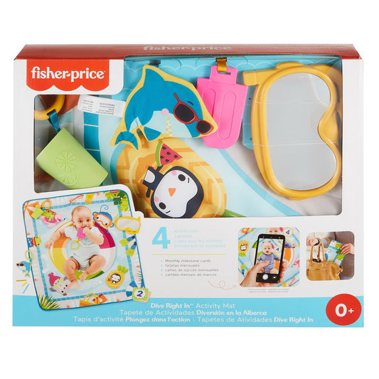 FISHER PRICE COVORAS CU ACTIVITATI Mattel - Imagine 1