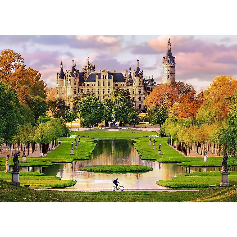 PUZZLE TREFL 1000 PREMIUM PLUS PHOTO ODYSSEY CASTELUL SCHWERIN GERMANIA [ps:01849e99-7d54-435a-828a-e35f66a2ca01]