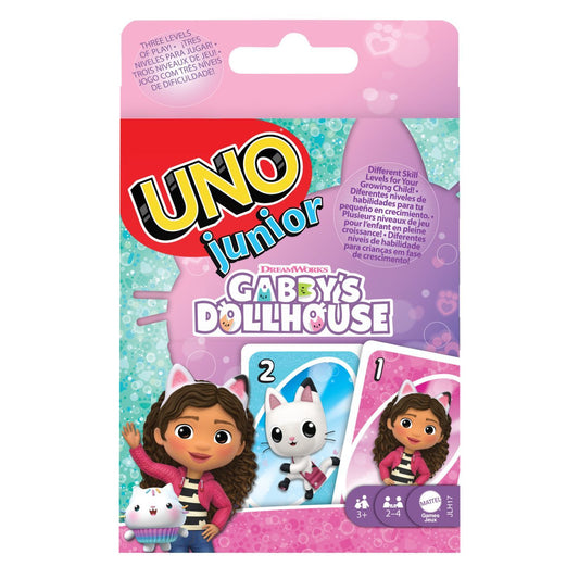 JOC DE CARTI UNO JUNIOR GABBYS DOLLHOUSE Mattel - Imagine 1 [ps:b42390d3-763b-4202-993b-05d6a7e60d31]