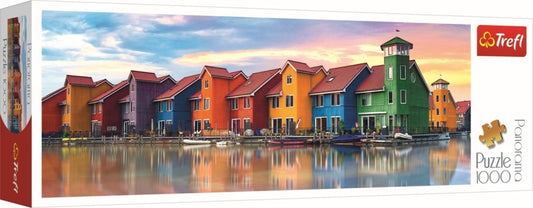 PUZZLE TREFL 1000 PANORAMA GRONINGEN - Imagine 1 [ps:6064789b-415d-4e55-9669-91794630d91e]