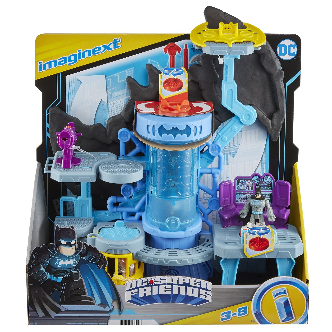 FISHER PRICE IMAGINEXT DC SUPER FRIENDS SET BAT TECH - Imagine 1 [ps:4462f05c-25c9-46ae-949d-1079da547ddd]
