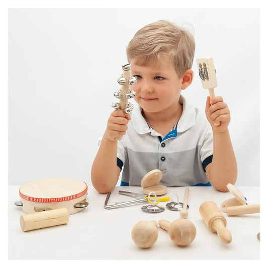 Set Percuție 10 Instrumente din Lemn Tickit - Default Title (1) [ps:5066b87c-869a-4453-bdb6-0ade7244d054]
