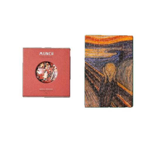 Zoom Micropuzzle Munch Strigatul, Londji - Imagine 1 [ps:dd559f31-de01-4df5-8535-30fad15a1a6a]