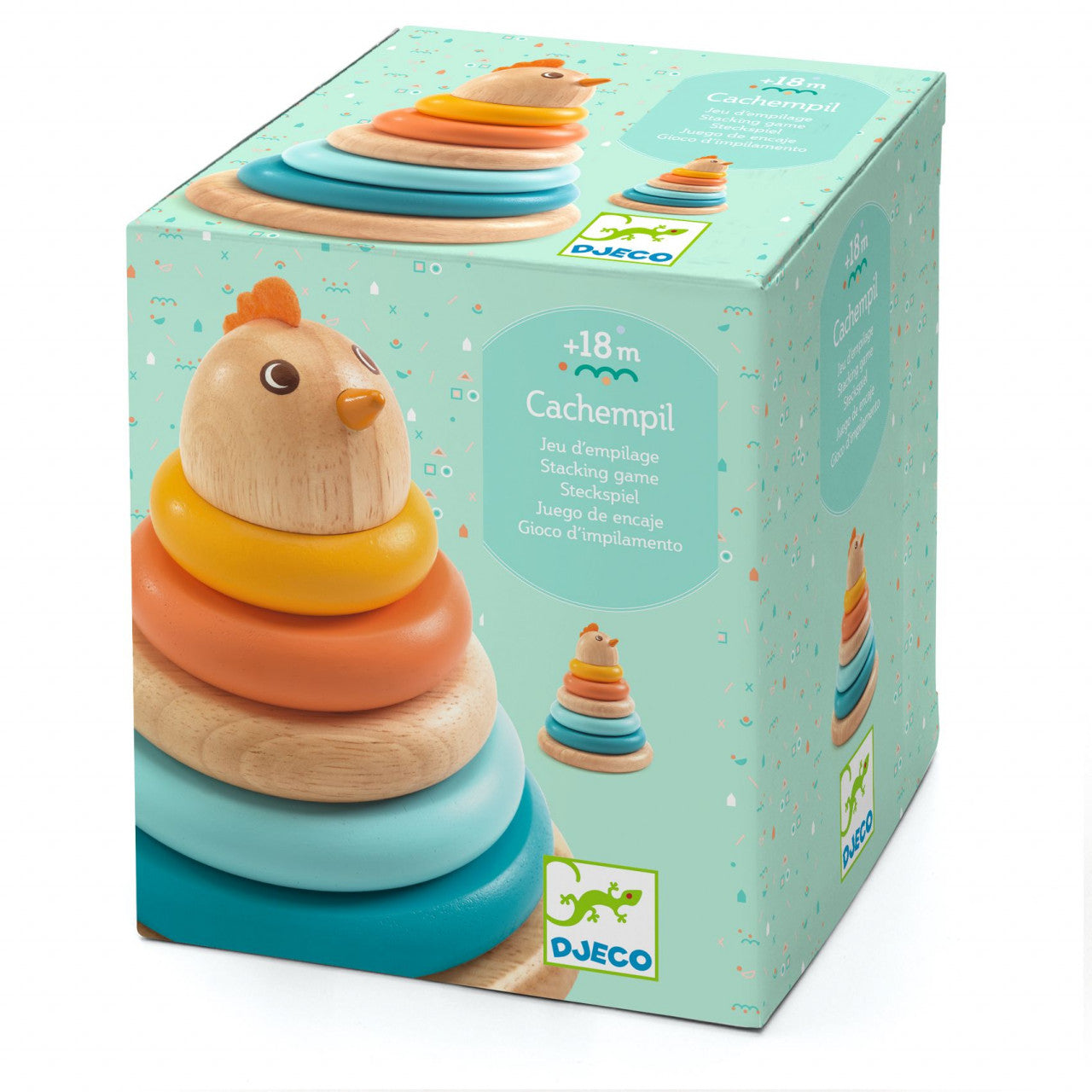 Jucarie Montessori Turn puisor, Djeco - Imagine 1 [ps:2e493041-b2d7-4538-8f2a-20916f2b610a]