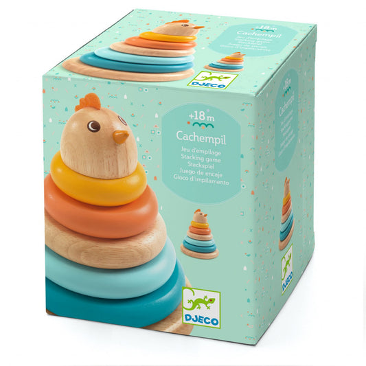 Jucarie Montessori Turn puisor, Djeco - Imagine 1 [ps:2e493041-b2d7-4538-8f2a-20916f2b610a]