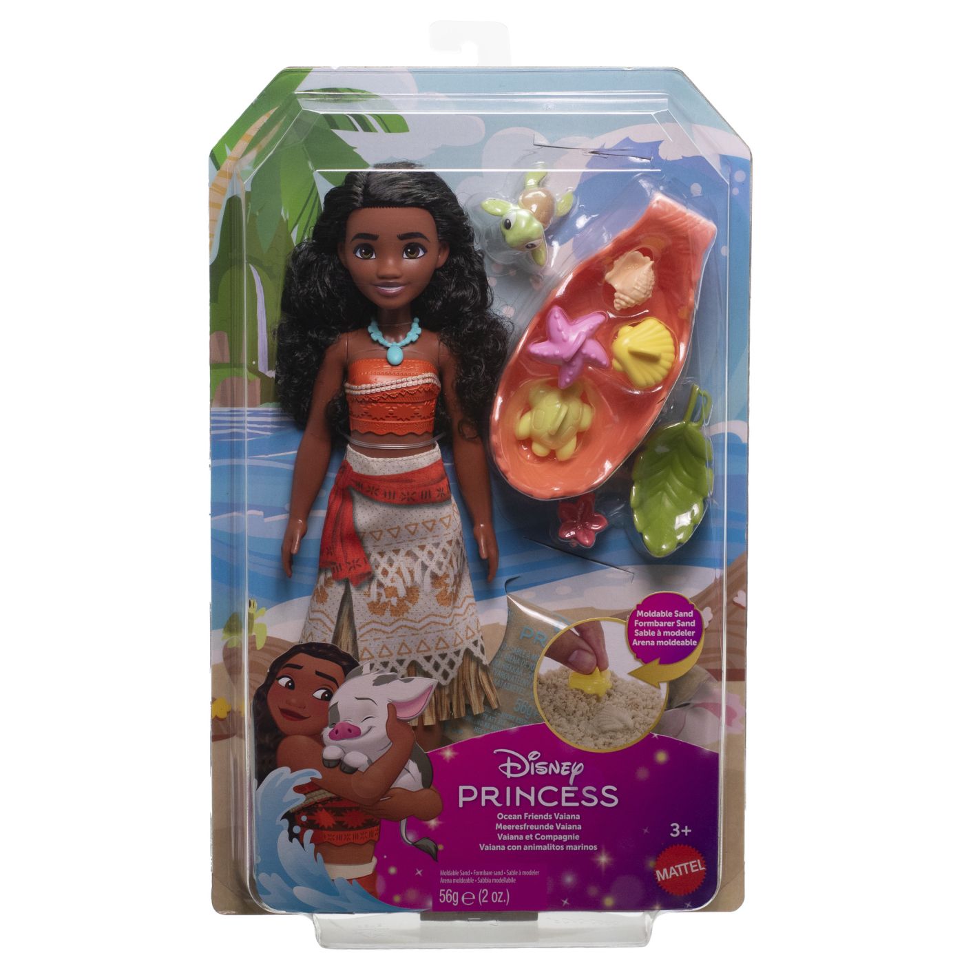 DISNEY PRINCESS SET PAPUSA VAIANA SI PRIETENII DIN OCEAN - Imagine 1