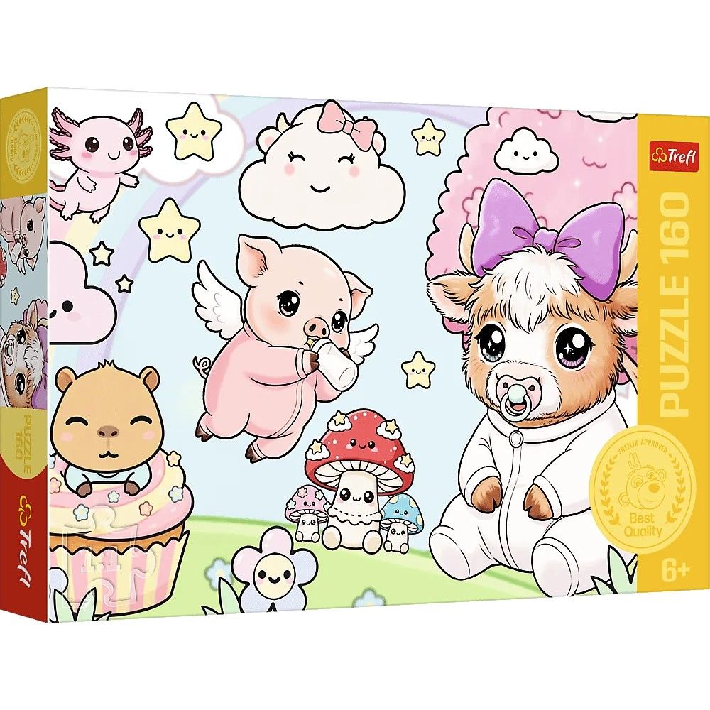 PUZZLE TREFL 160 ANIMALE MICI - Imagine 1 [ps:8e8db35c-da06-4036-ba3e-34842311ef35]