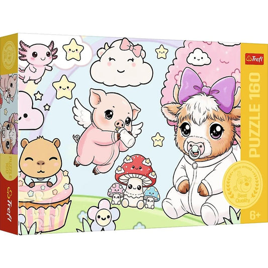 PUZZLE TREFL 160 ANIMALE MICI - Imagine 1 [ps:8e8db35c-da06-4036-ba3e-34842311ef35]