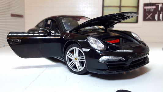 MASINUTA METALICA PORSCHE 911 NEGRU SCARA 1 LA 24 Rastar - Negru [ps:4a069227-b952-44cb-9a70-9922088e0cdc]