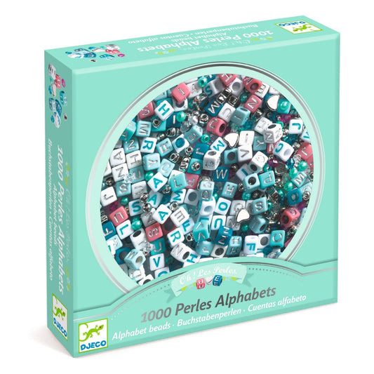 Margele litere argintii, Djeco - Imagine 1 [ps:b414a127-491e-4e6c-ae11-c06835835127]
