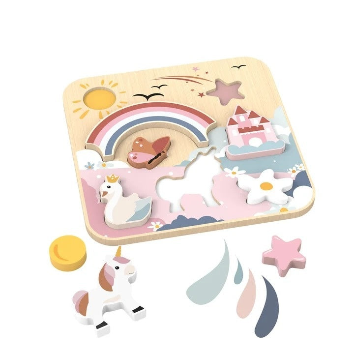 Puzzle cu Unicorn din Lemn Speedy Monkey - 8 Piese - Default Title (1) [ps:4034beec-ecb8-4b4a-a80a-4b2d9100b6b9]