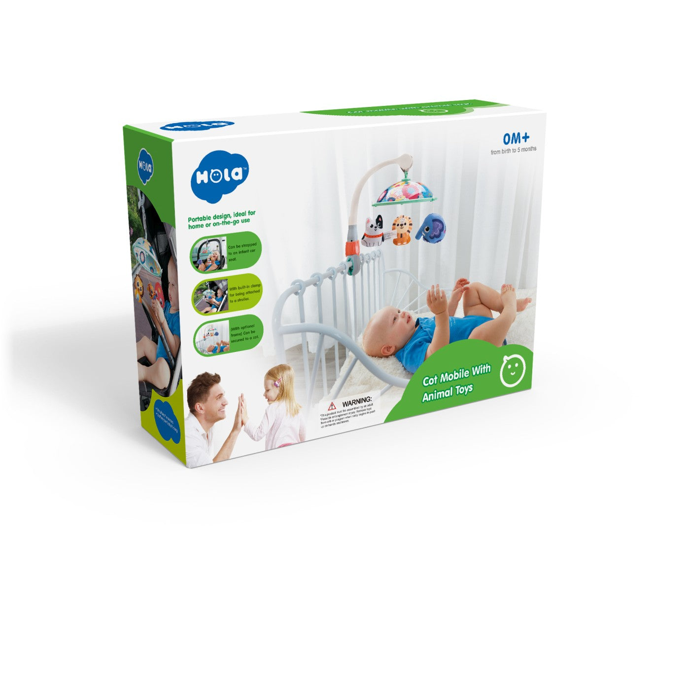 CARUSEL MOBIL CU ANIMALUTE Jucarii Bebe - Imagine 1 [ps:02158497-3364-41a2-9065-43c80603928a]