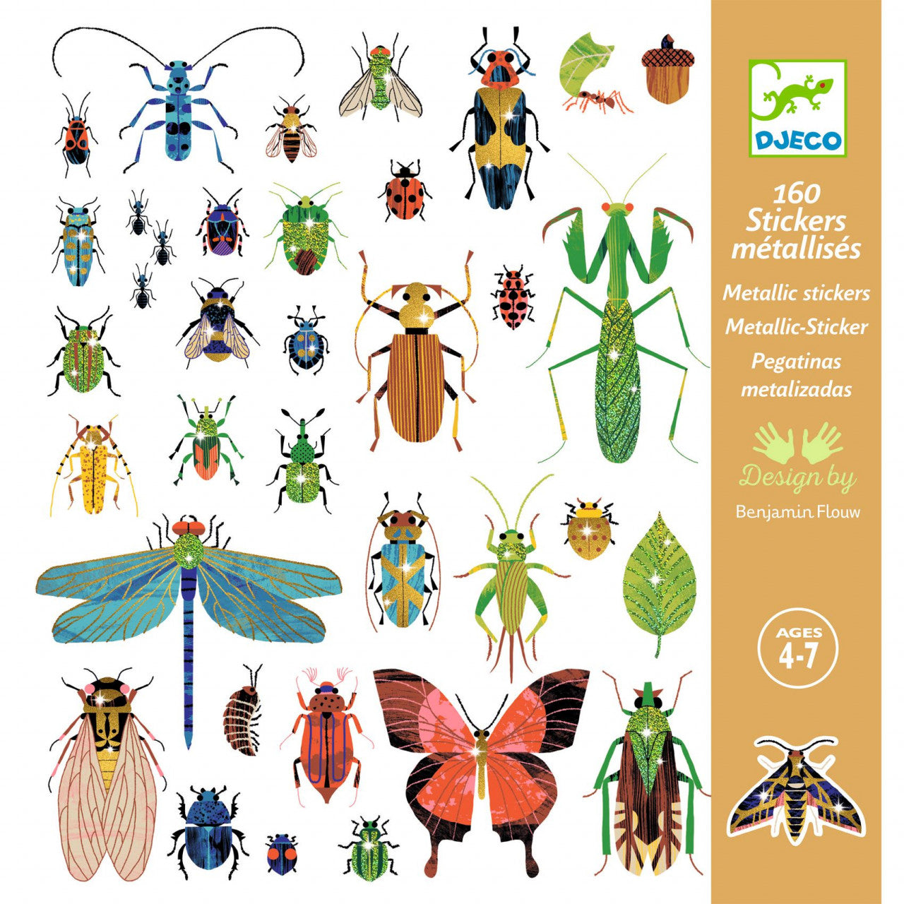 Abtibilduri metalice Microcosmos, Djeco - Imagine 1 [ps:cd970dd5-e2c6-4a8a-b342-72d80f553e70]