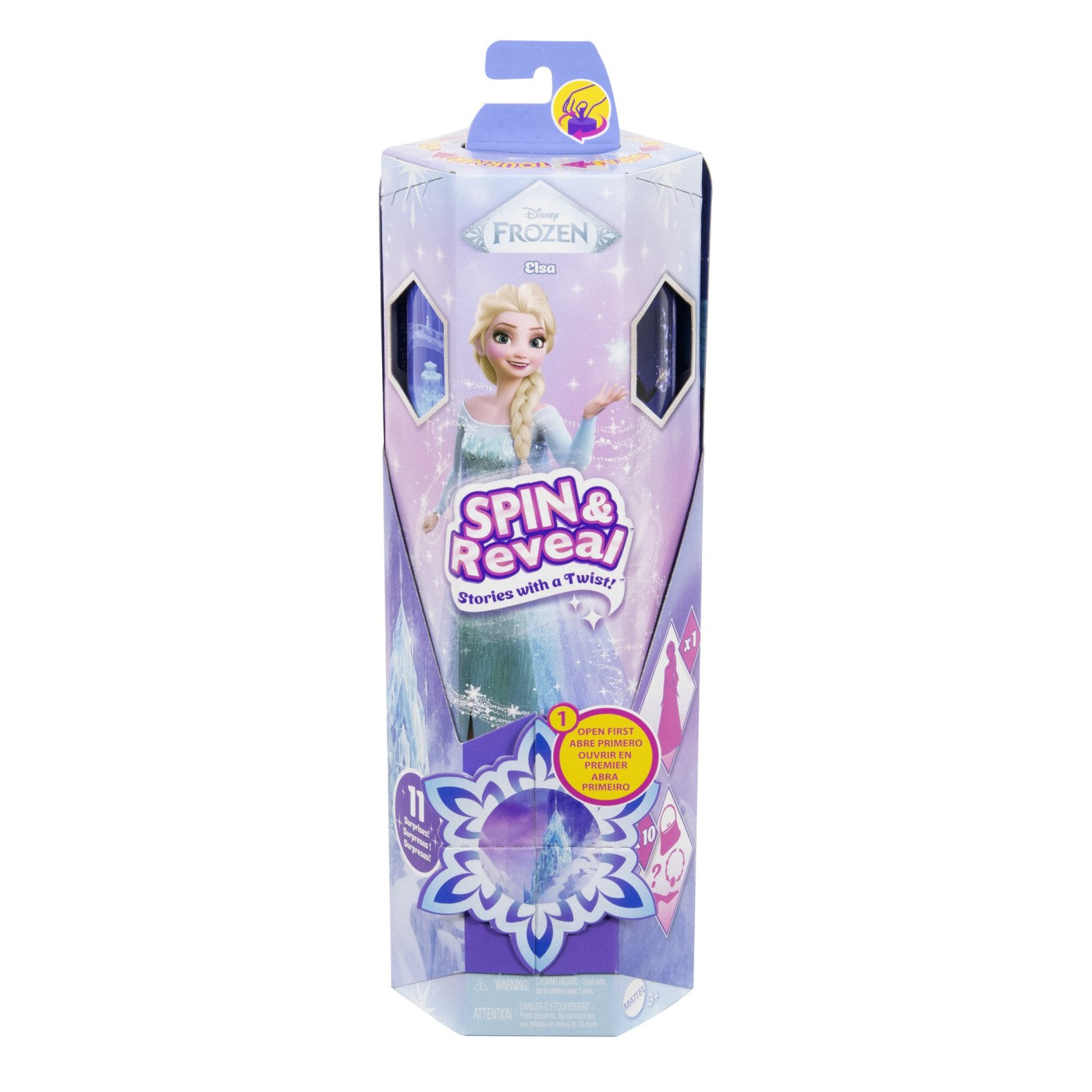 DISNEY FROZEN SPIN AND REVEAL PAPUSA ELSA Mattel - Imagine 1 [ps:577b9dbf-11bc-4058-a71a-72e0c52e7b5b]