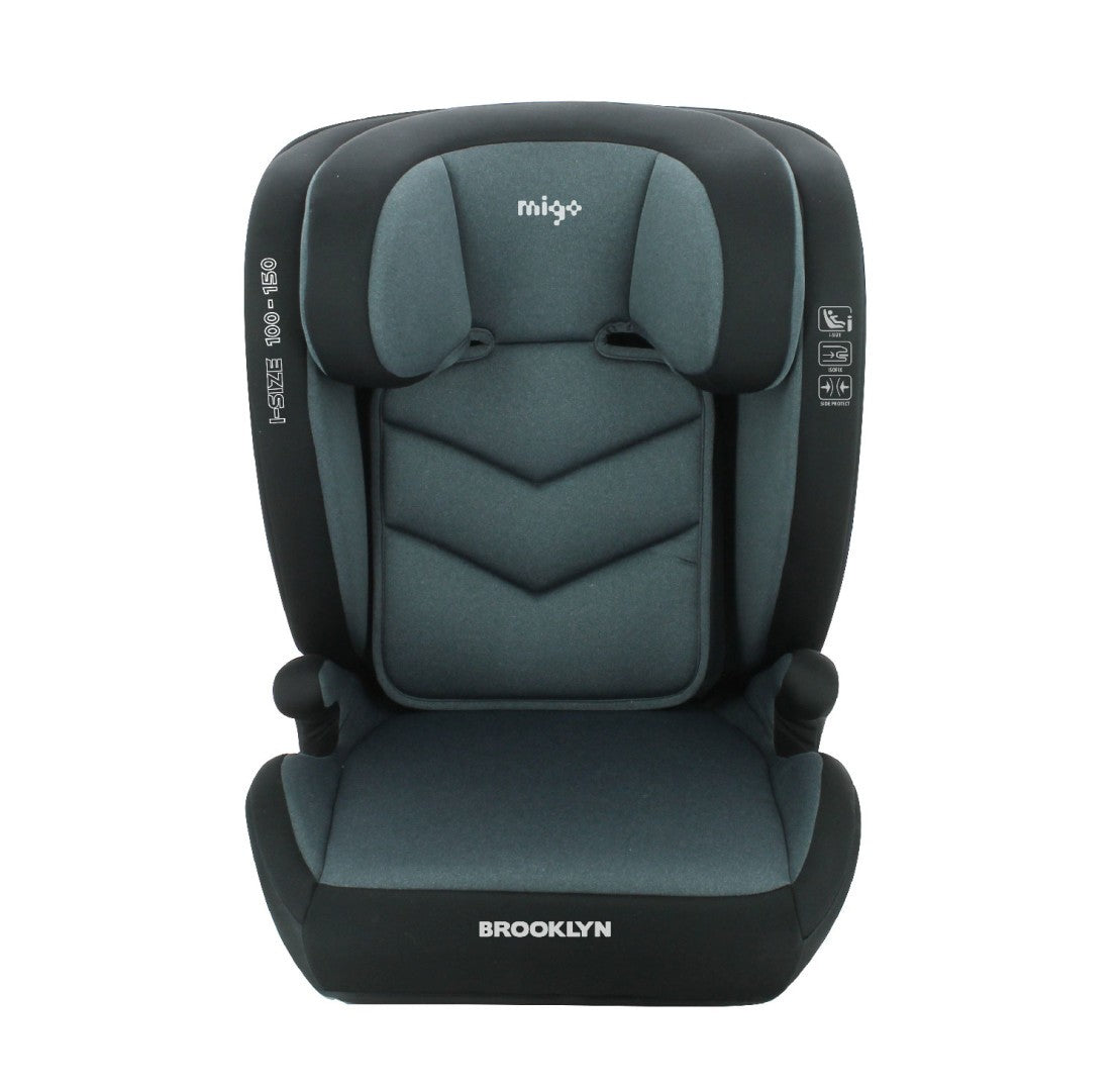 SCAUN AUTO MIGO BROOKLYN, 100-150 CM, GREY TEAM TEX - Imagine 1 [ps:9c853d3f-9af7-4e95-9a08-f046dd8da8e6]